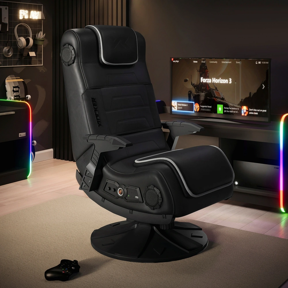 Rocker Gaming Evo Pro Pedestal Gaming Chair Rocker Pedestal Gaming Pedestal  Chair X-ROCKER X-PRO, image size:1000x1000