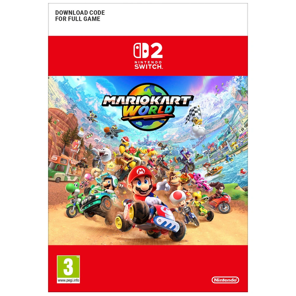 Mario Kart World Nintendo Switch 2 (Digital Download) | Smyths