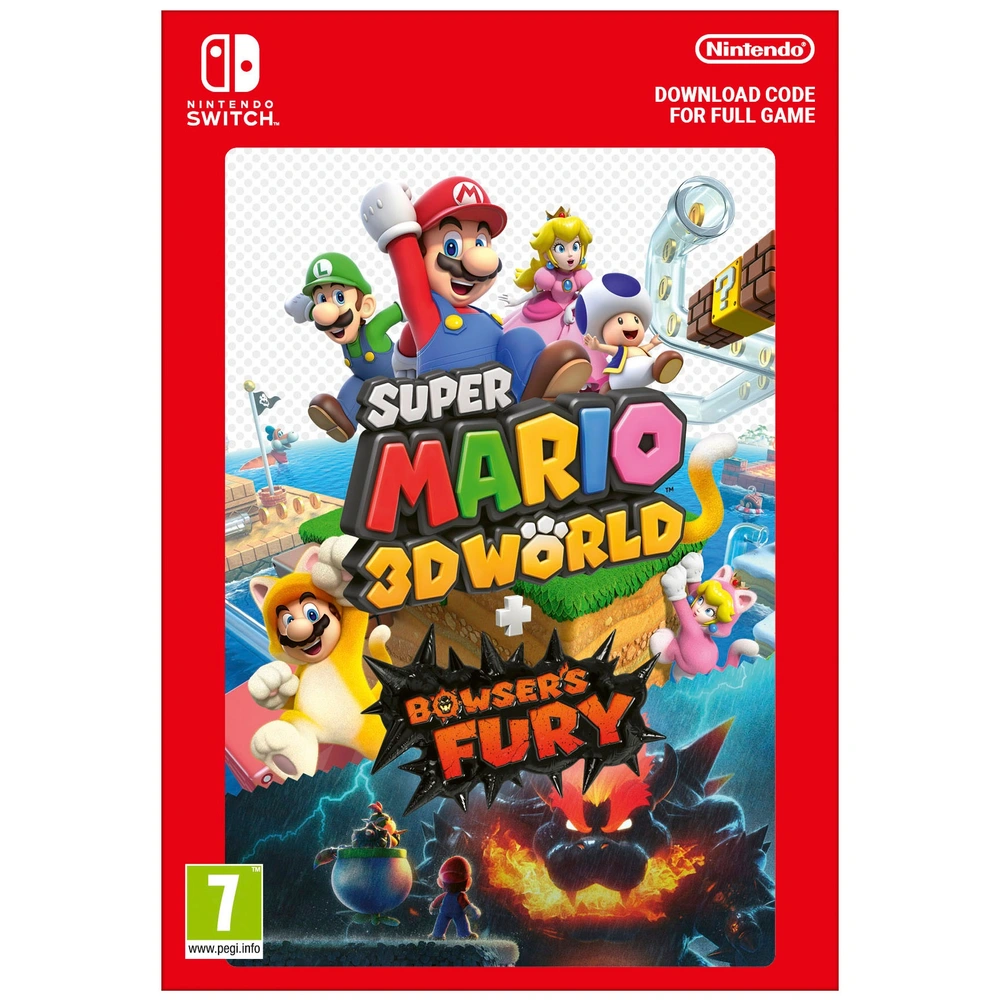 Super Mario 3D World + Bowser's Fury Nintendo Switch (Digital