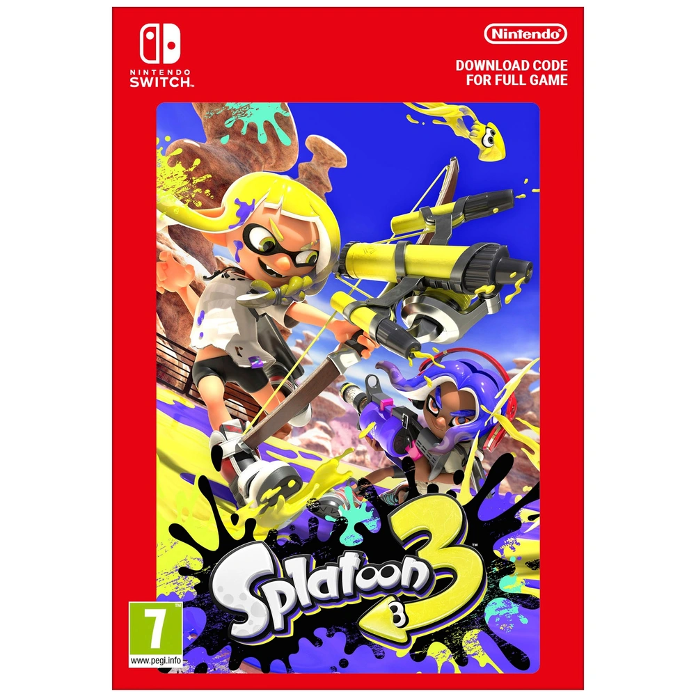 Splatoon 3 Nintendo Switch (Digital Download) | Smyths Toys UK