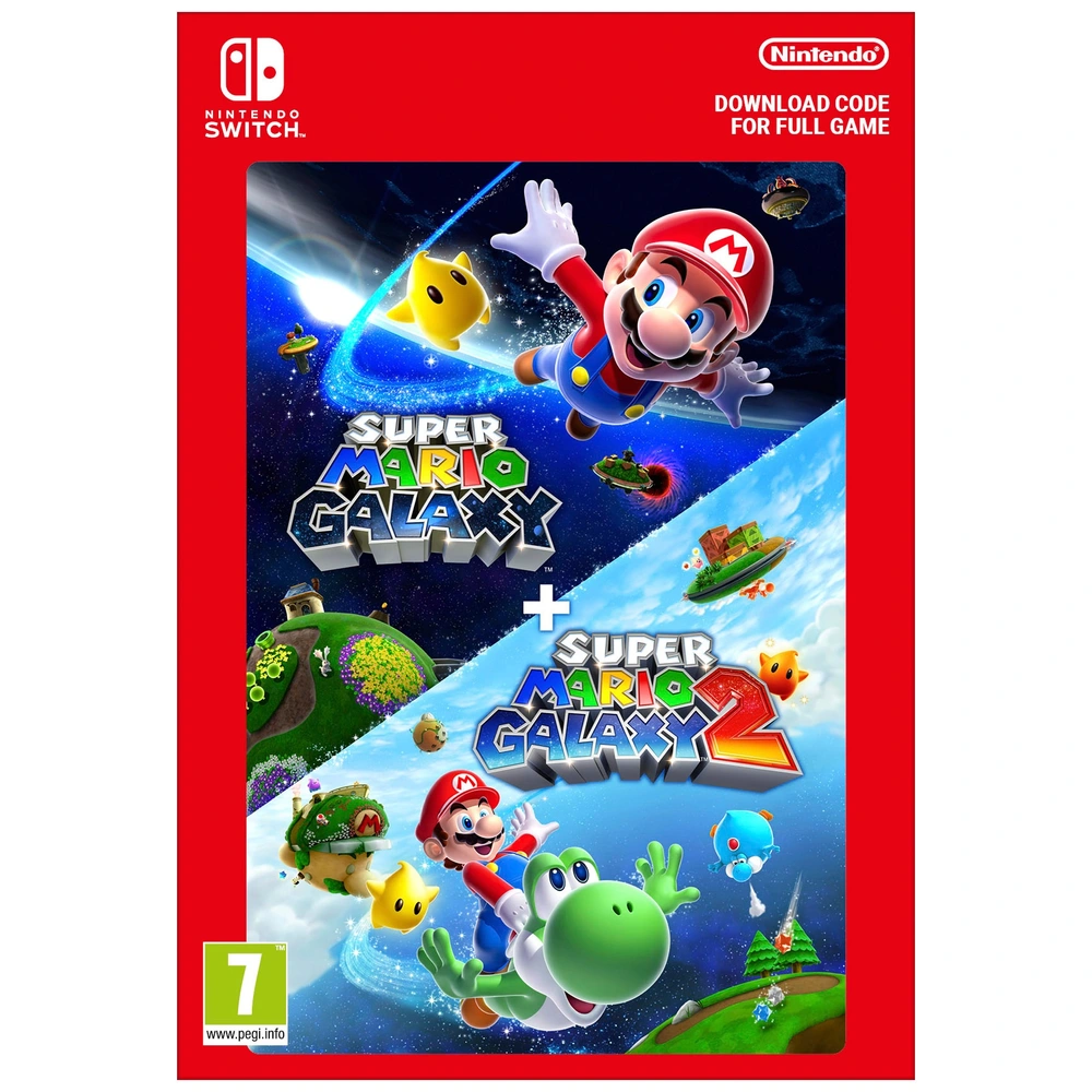 Super Mario Galaxy + Super Mario Galaxy 2 Nintendo Switch (Digital