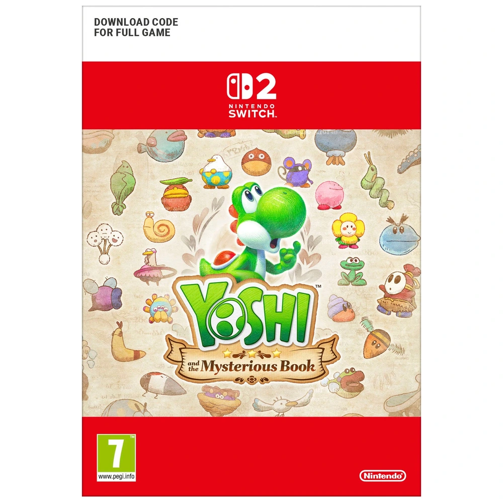 Yoshi and the Mysterious Book Nintendo Switch 2 (Digital Download