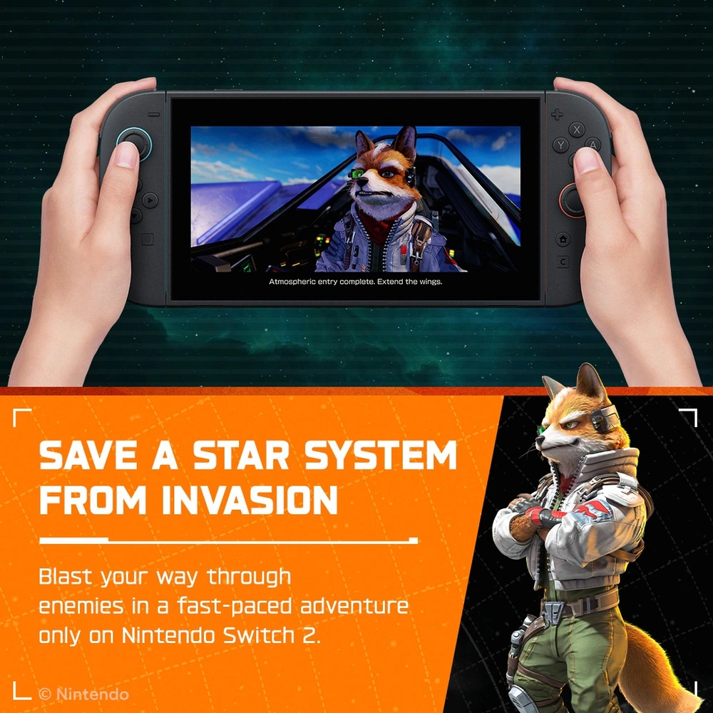 Star Fox Nintendo Switch 2 (Digital Download) | Smyths Toys UK