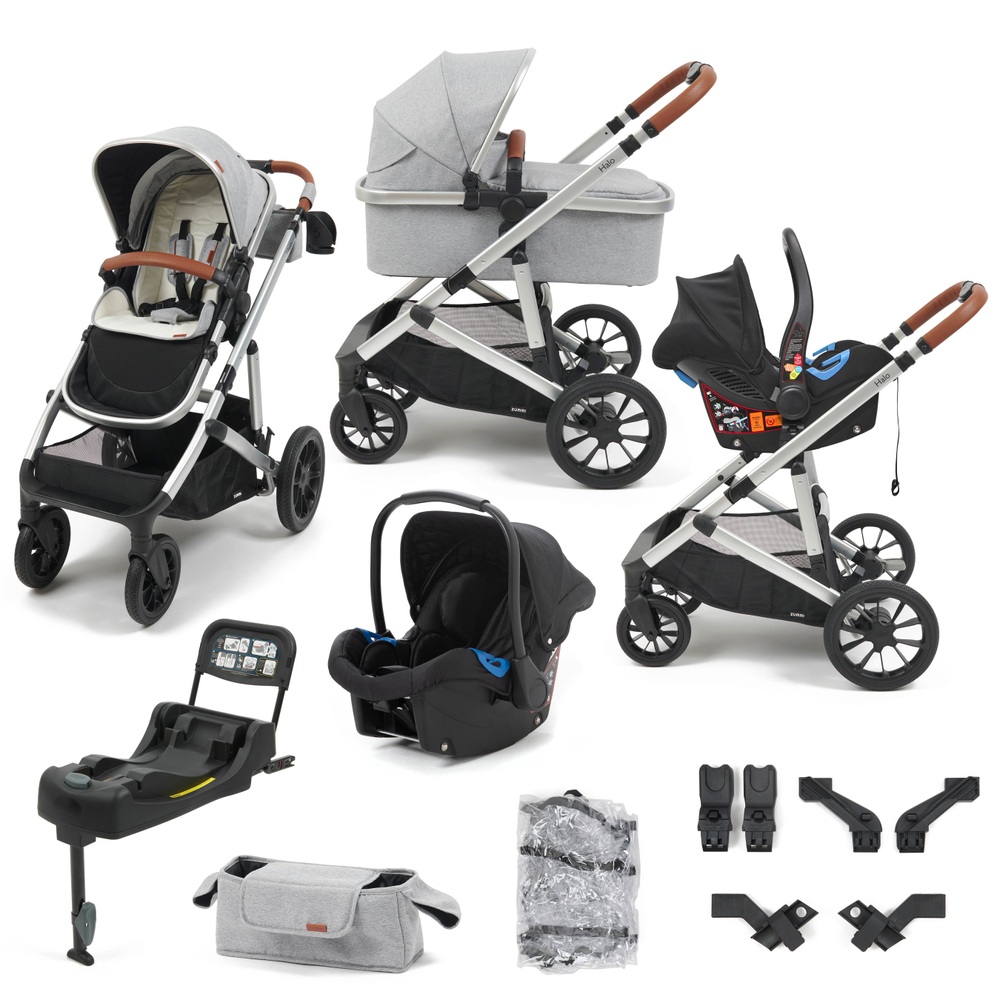 the halo 3 in 1 travel system pram review