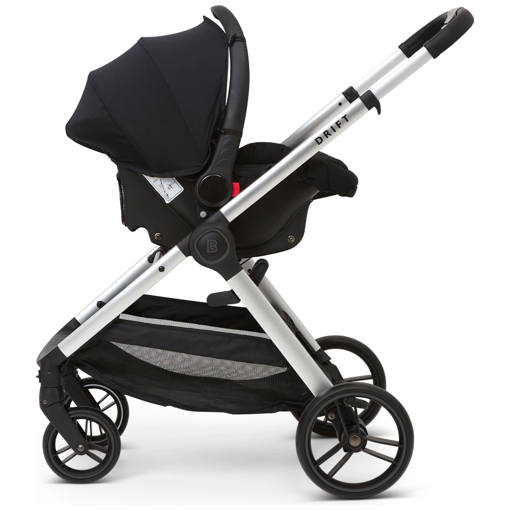 Drift by Baby Elegance 3-in-1 Travel System Navy, R129 Car Seat