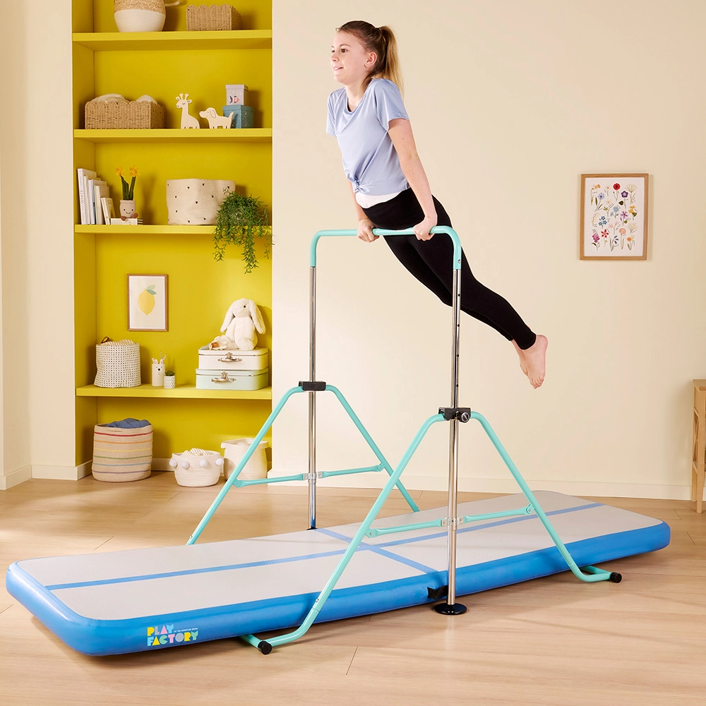 Play Factory Gymnastic Bar and Gym Mat Bundle Smyths Toys Ireland