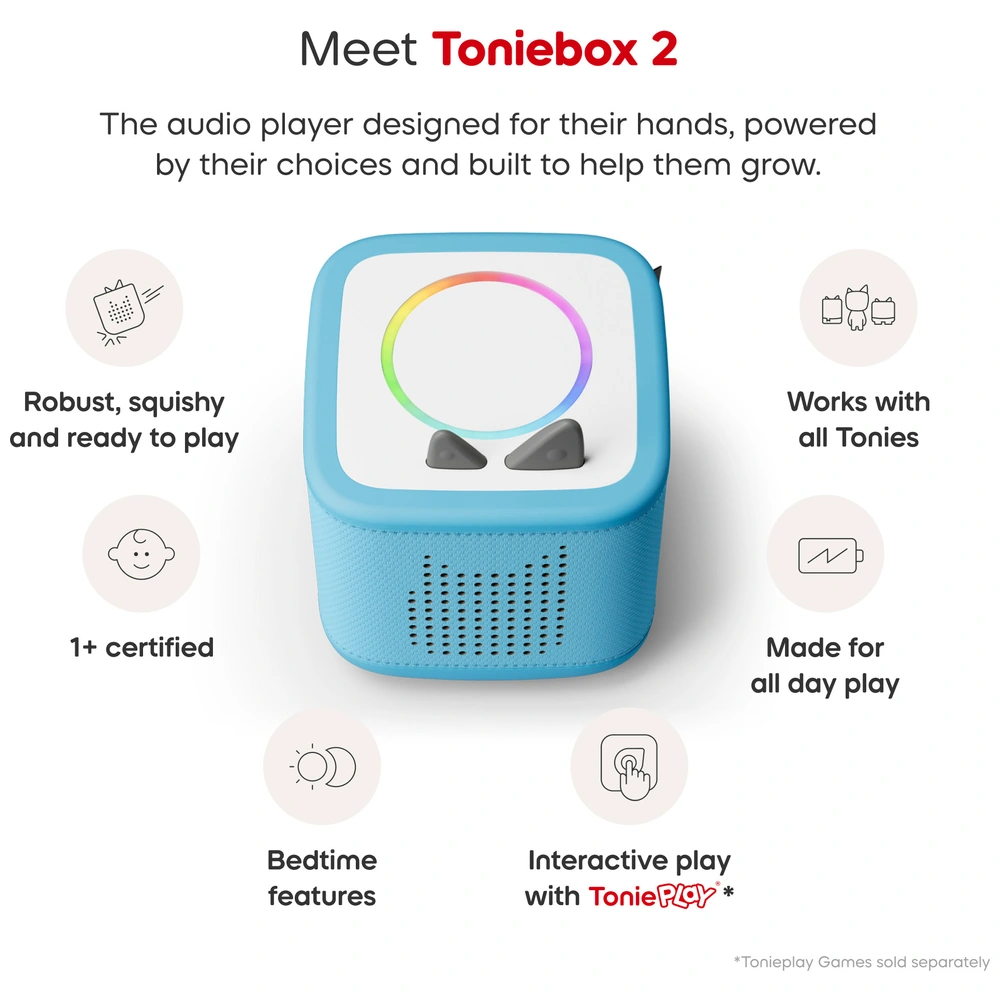 tonies Paddington - Figura de audición para caja Toniebox, diseño de oso clásico de aventura para niños a partir de 3 años, tiempo de juego de 46 minutos aprox