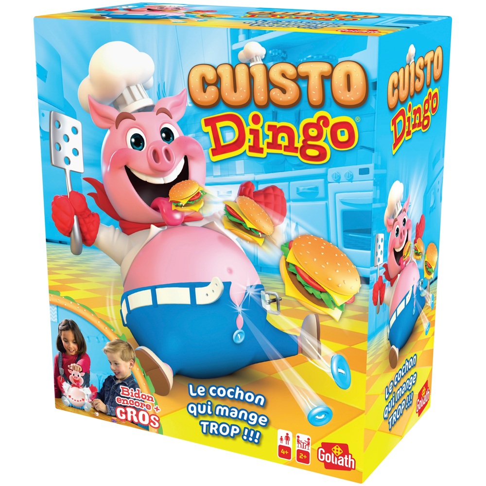 Valisette Multi-Jeux Cuisto Dingo Jeu De Société Enfants Rigolo