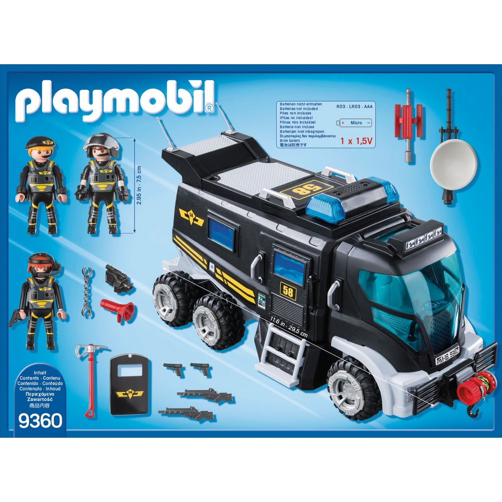  Polizist  SEK  4693 Playmobil Polizei  Folienverpackung  Spezialeinheit 