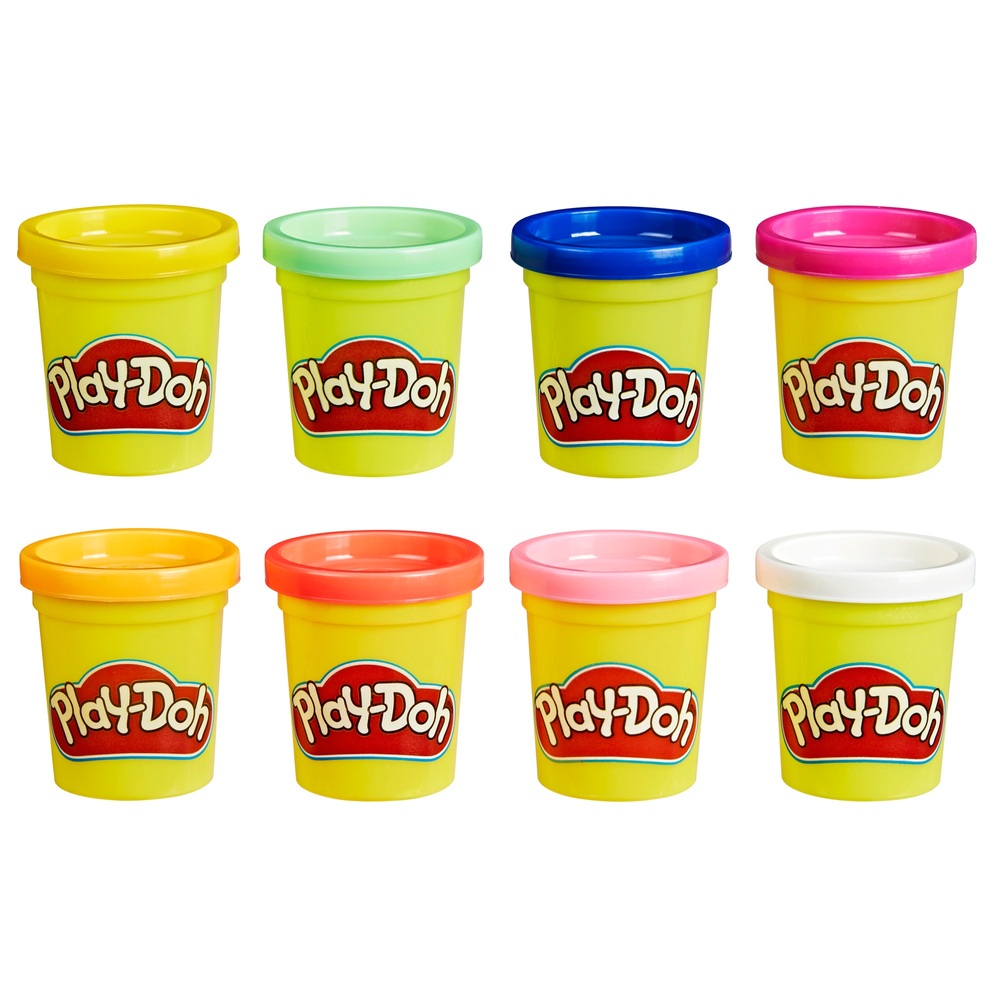 The Play Doh Rainbow Starter 8 Pack Assortment Smyths Toys UK