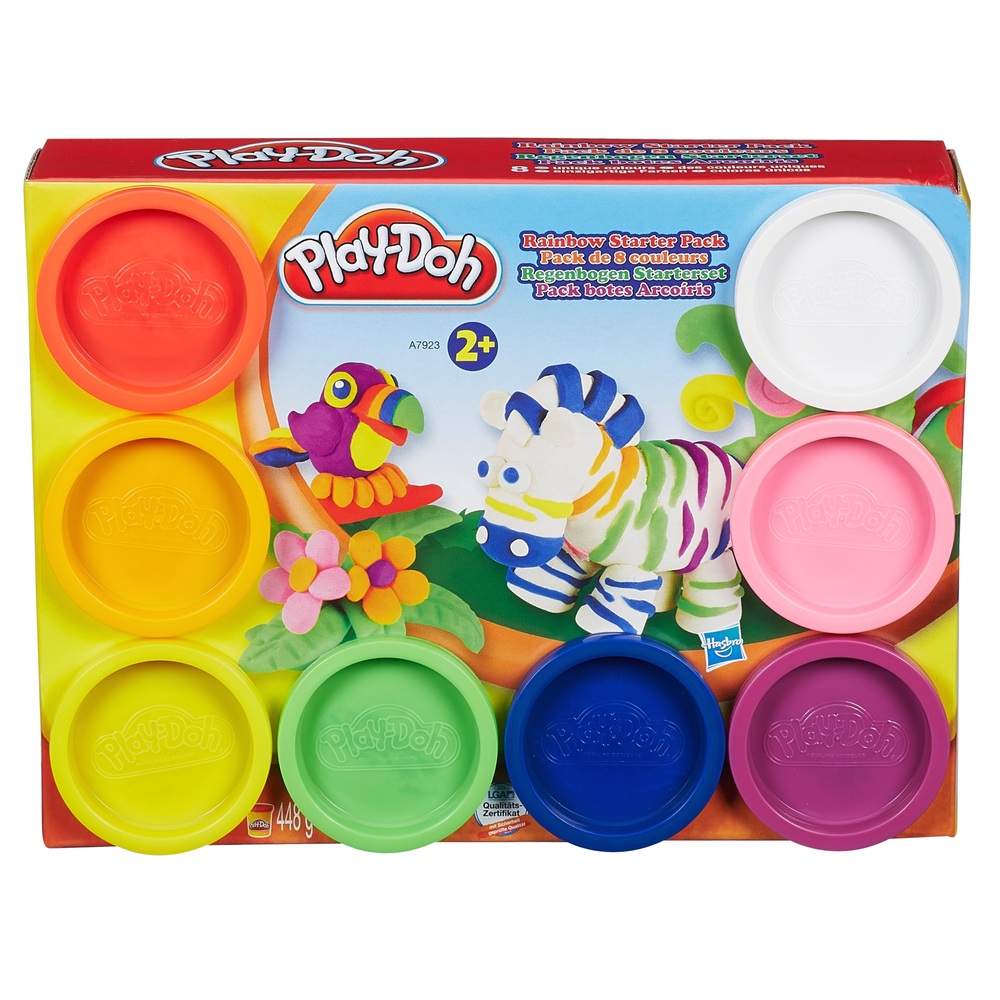 The Play Doh Rainbow Starter 8 Pack Assortment