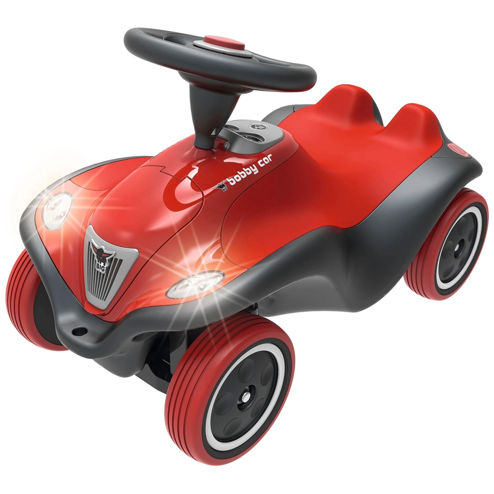 BIG Bobby Car Next Rutschauto mit Licht rot | Smyths Toys BIG Bobby Car Next Rutschauto mit Licht rot | Smyths Toys