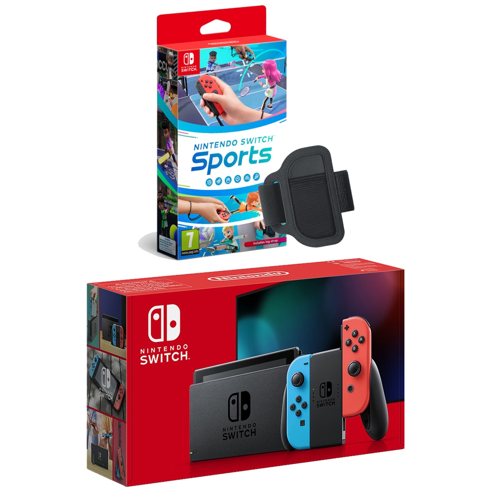 NINTENDO-Nintendo Switch Sports with Leg Strap (CHT)