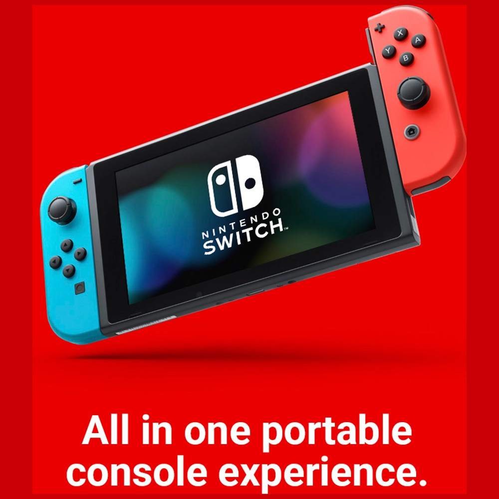 Nintendo Switch Console & Select Code-in-Box Game Bundle | Smyths