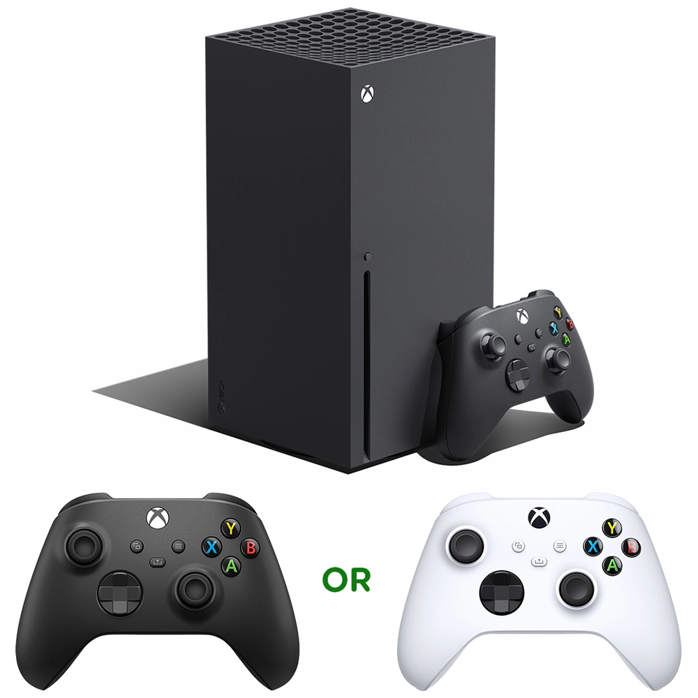 Xbox Series X Console (with Black Controller) Extra Wireless