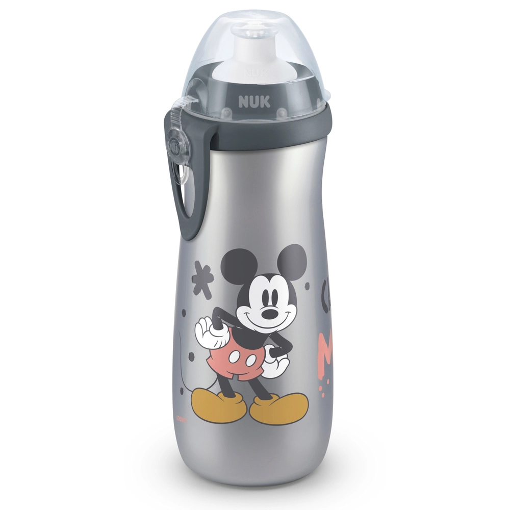Minnie Maus Trinkflasche – 550 Ml, Auslaufsicher, Für Kohlensäure Geeignet – Mit Namenspersonalisierung