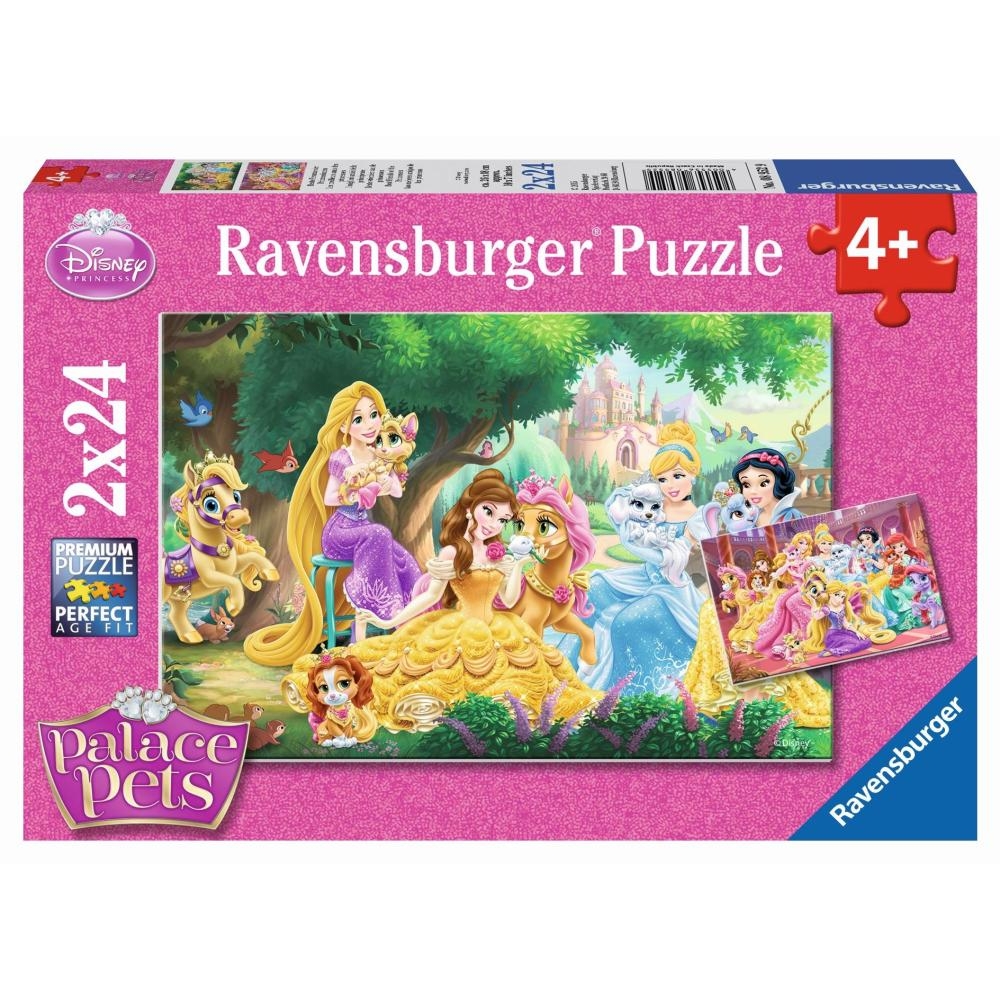 scheepsbouw vasthoudend doel Ravensburger puzzel Beste vrienden van de prinsessen, 2x24 stukjes | Smyths  Toys Nederland
