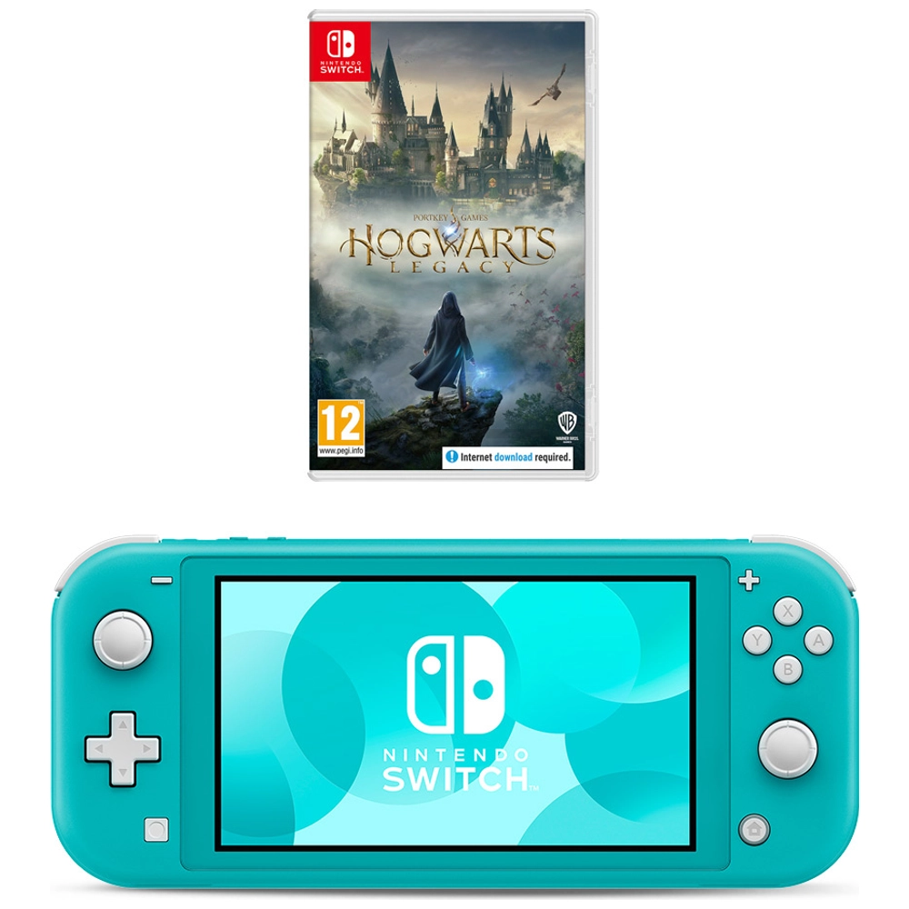 Nintendo Switch Lite Turquoise & Hogwarts Legacy | Smyths Toys UK