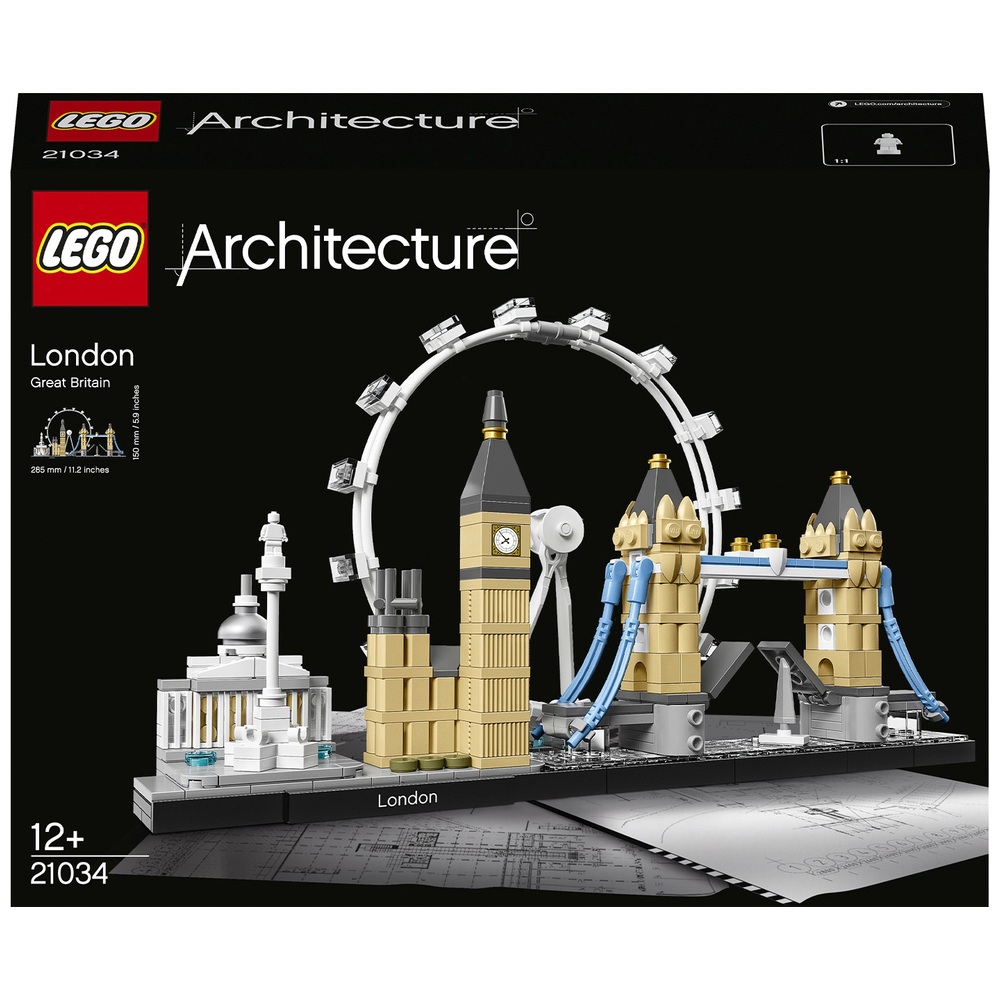 mytologi Aktiver Andragende LEGO Architecture 21034 London Skyline Set | Smyths Toys UK