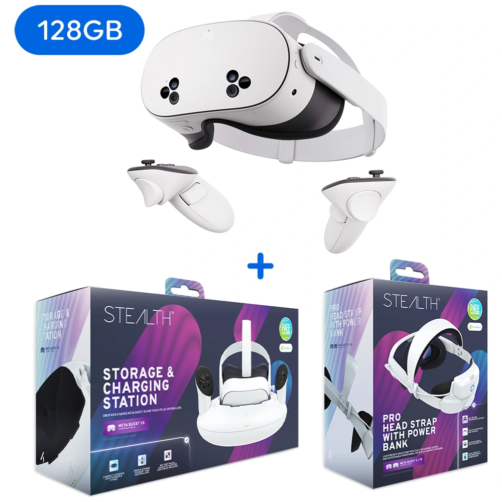  Qust3 メタクエスト3 128GB＋BOBOVR S3 Pro BOBOVR S3 Pro Battery Head Strap for Meta Quest 3/Quest 3s