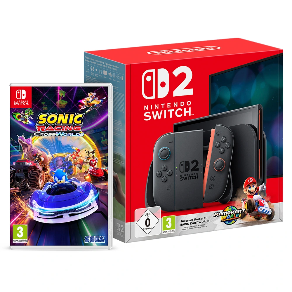 Nintendo Switch Mario Kart Bundle Sonic Racing: CrossWorlds