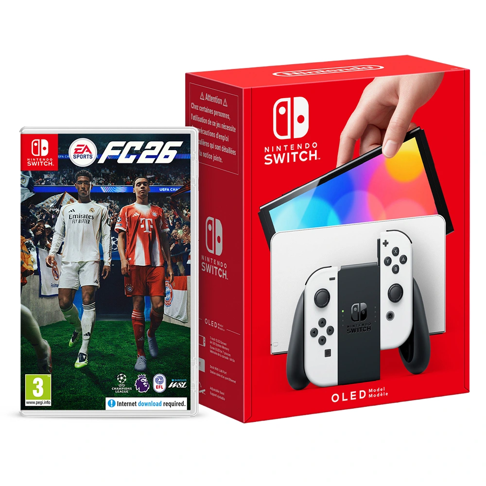 Nintendo Switch OLED White EA SPORTS FC 26 Smyths Toys UK