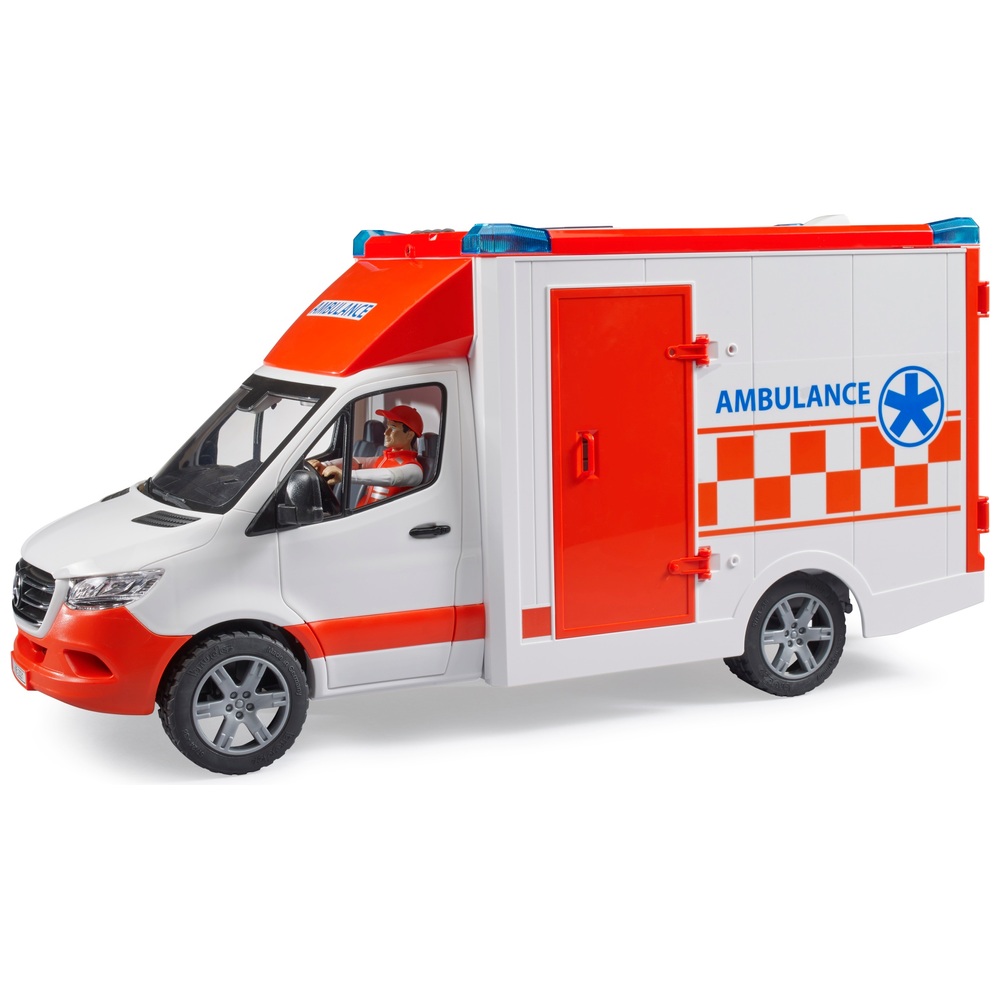 Bruder 43536 Fahrertür MB Sprinter Ambulanz Rettungswagen links 02536 