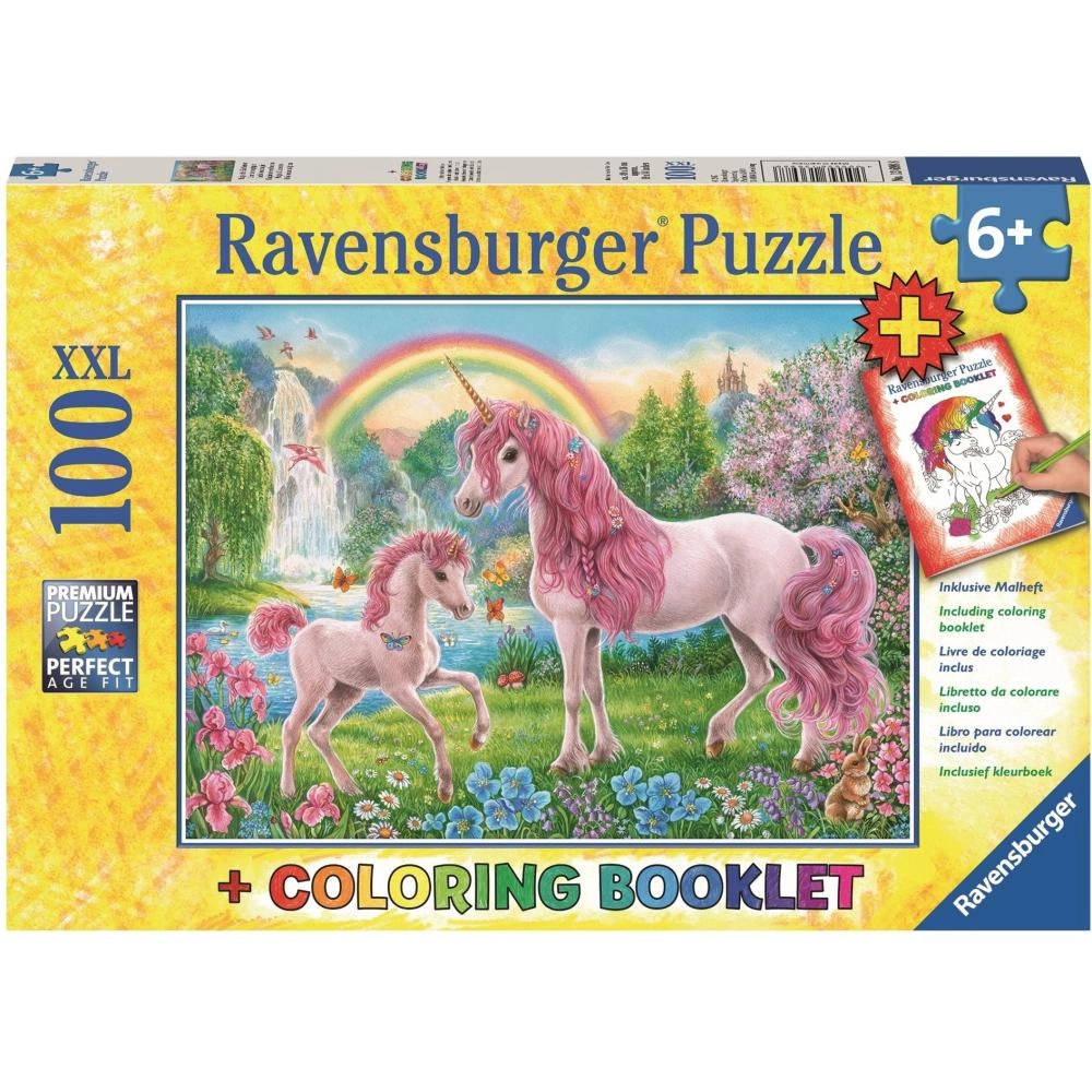 Ravensburger puzzel Bij de dinosaurussen - 100 stukjes