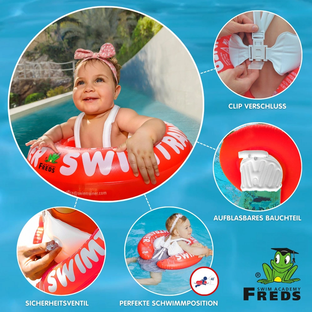 Playos® - Zwemband Met Zonnescherm En Zitje - Blauw - Maat S - Tot 9 Kilo Inclusief Pompje Peuter En Baby Zwemring Babyzwemband Babyfloat Zwemtrainer Zwemstoel Leren Zwemmen