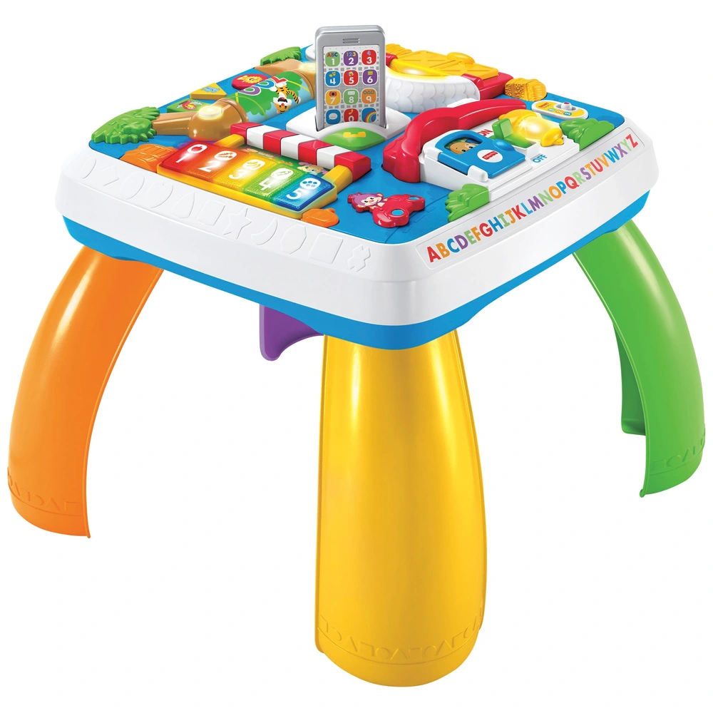 Fisher-Price Lernspielzeug Lernspaß Spieltisch mit Licht und Sound