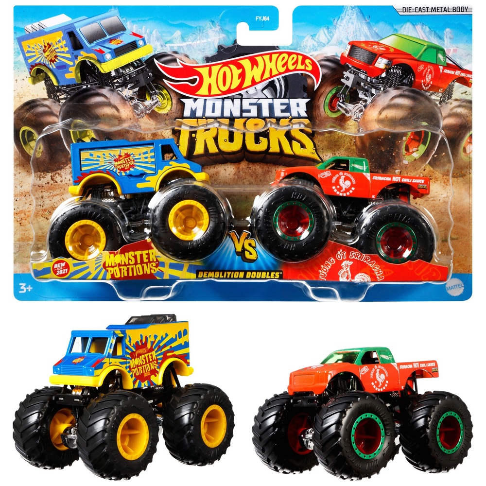 hot wheels monster truck duo