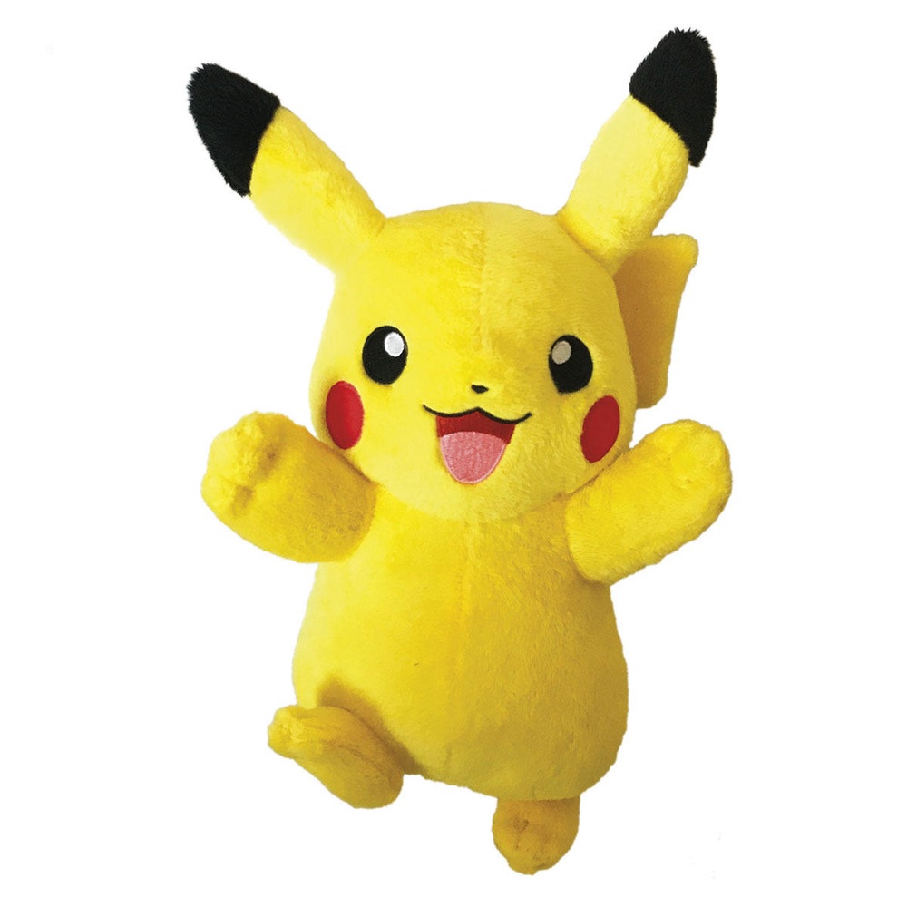 Peluche Pokémon Pikachu avec Chapeau d'Été 20 cm