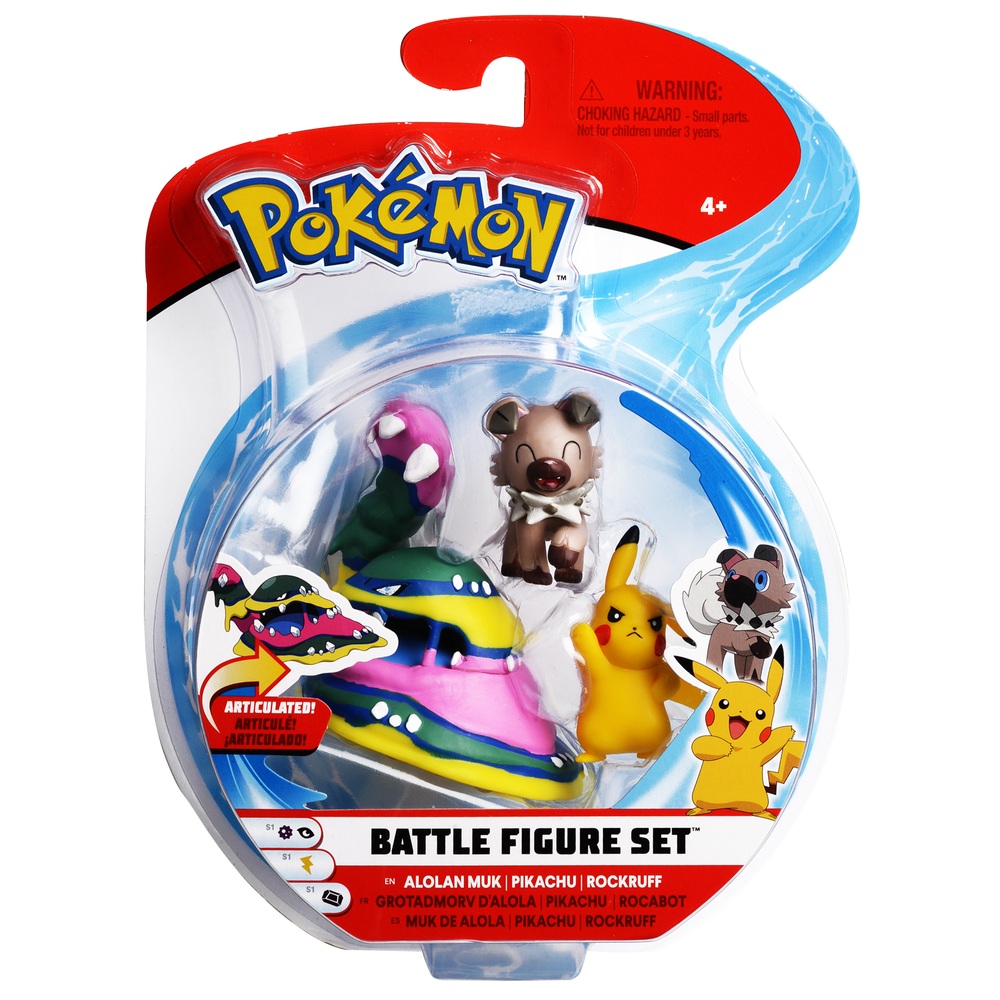Figurine Pokemon Jouet 5-8 cm, 3-Pack – Figurines Pokemon en Lot