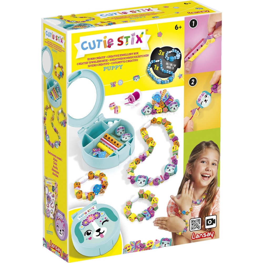 Cutie Stix - Recharge Magic - Création de bijoux enfants - Dès 6 ans -  Lansay au meilleur prix