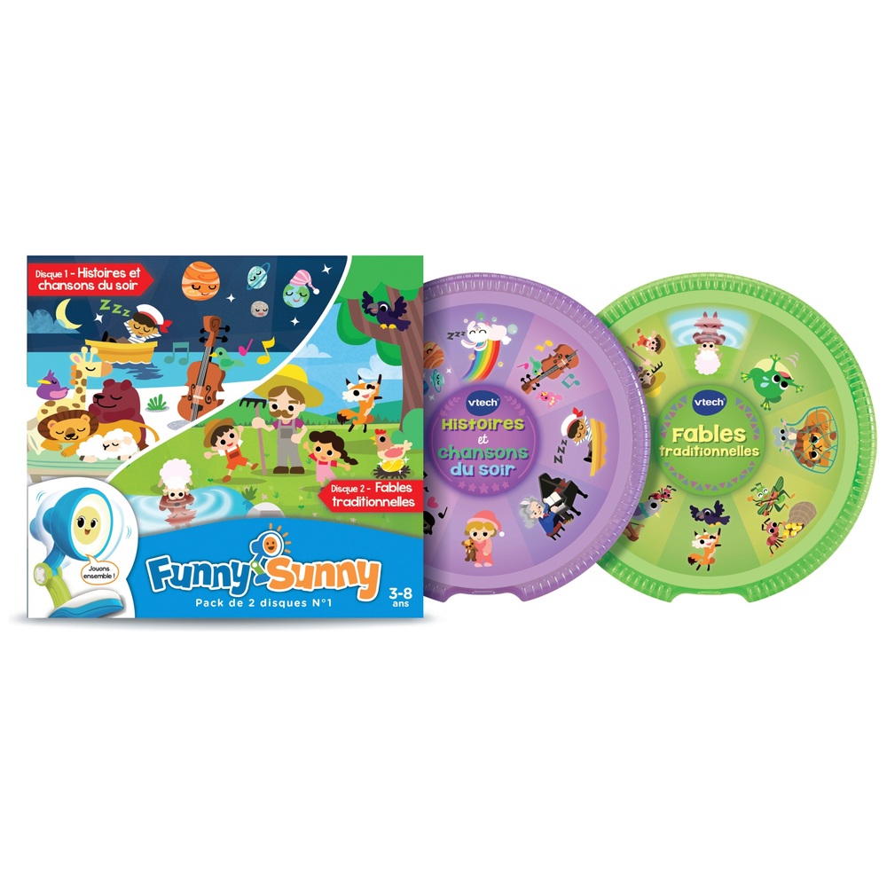 Funny Sunny - Compagnon interactif en forme de lampe dès 3 ans