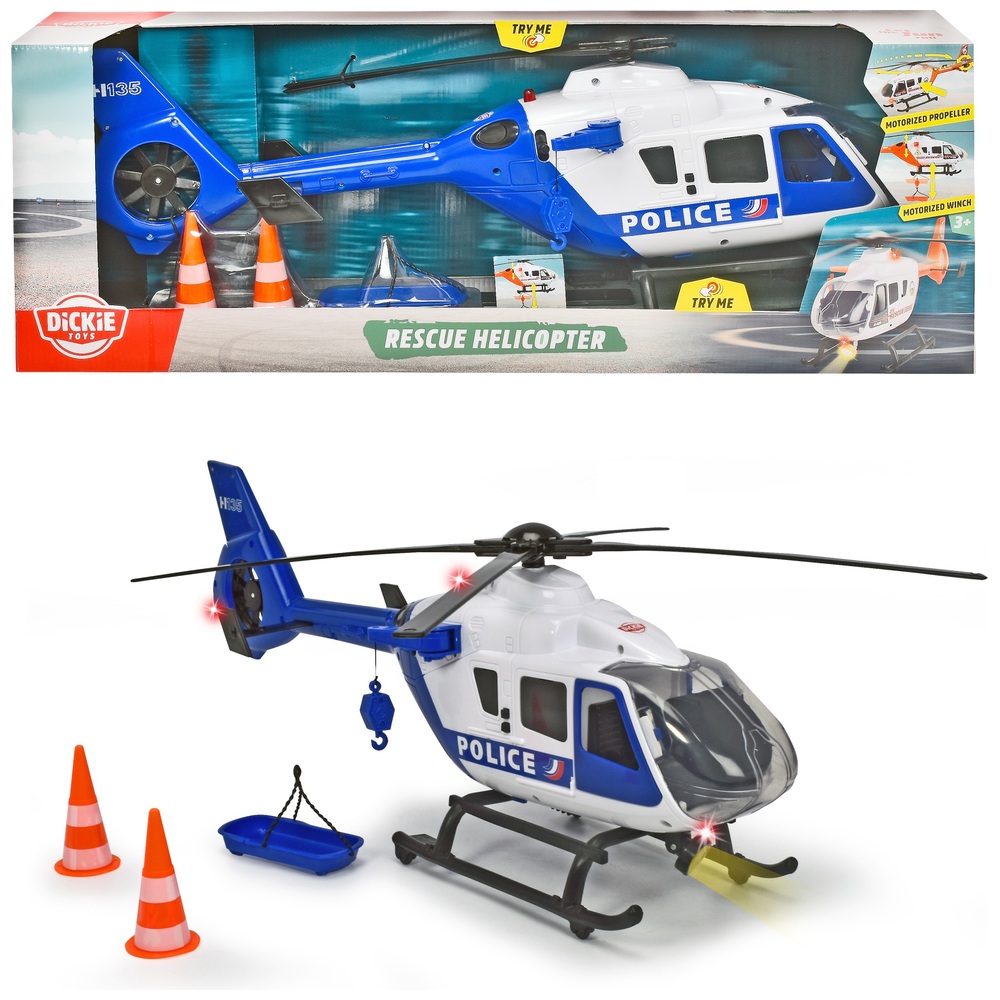 Dickie Toys Hélicoptère - 41 cm : : Jeux et Jouets