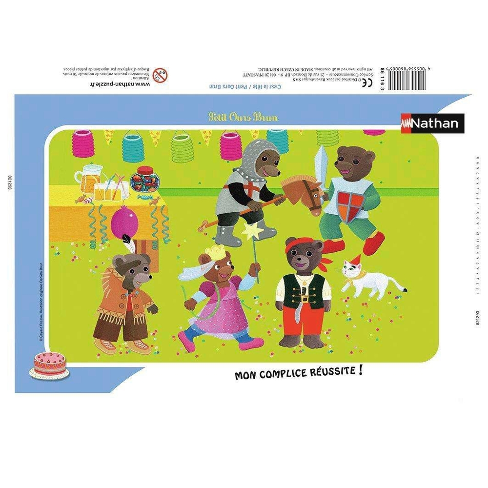 Nathan Puzzle 15 Pièces Modèle Aléatoire Smyths Toys France 