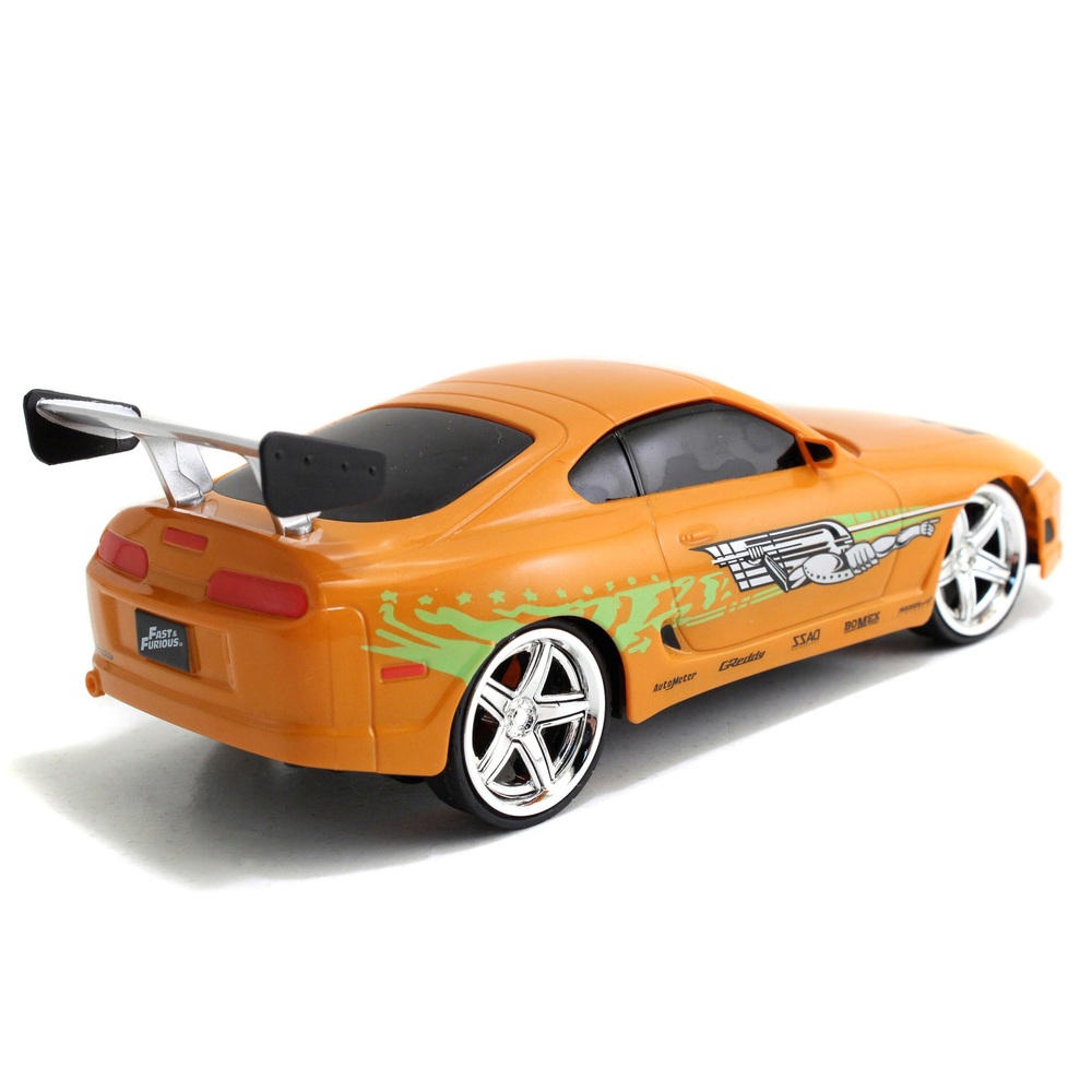 Jada Toys Fast And Furious Ferngesteuertes Auto Brians Toyota Supra Rc 124 Smyths Toys 2278