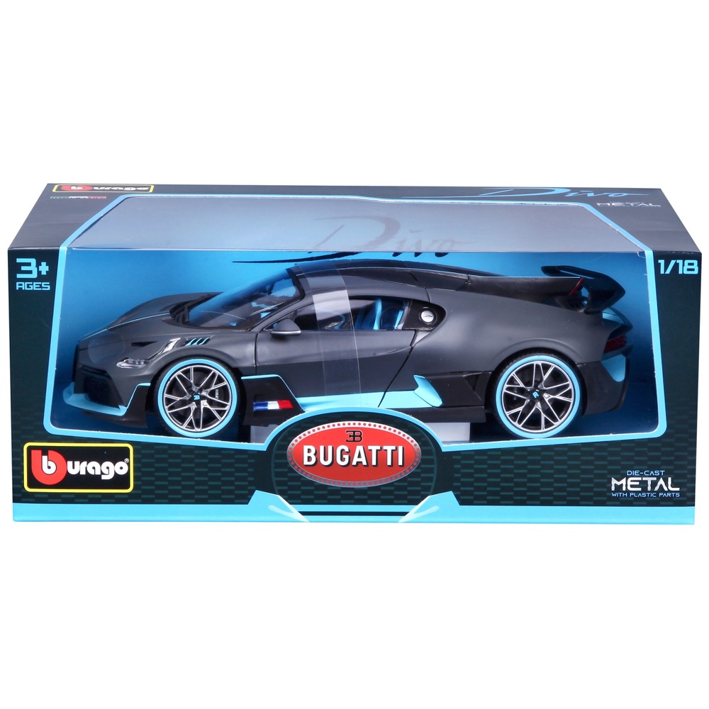 Voiture Bburago Bugatti Chiron 1:18 Noir - Voiture - Achat & prix