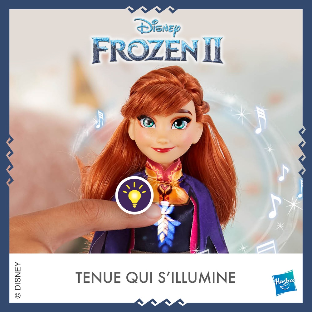 Disney La Reine des Neiges - Poupée Interactive Anna