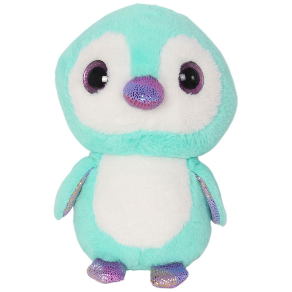 Petite Peluche Pingouin Coloré Pastel Sucette - Cutie Galaxie