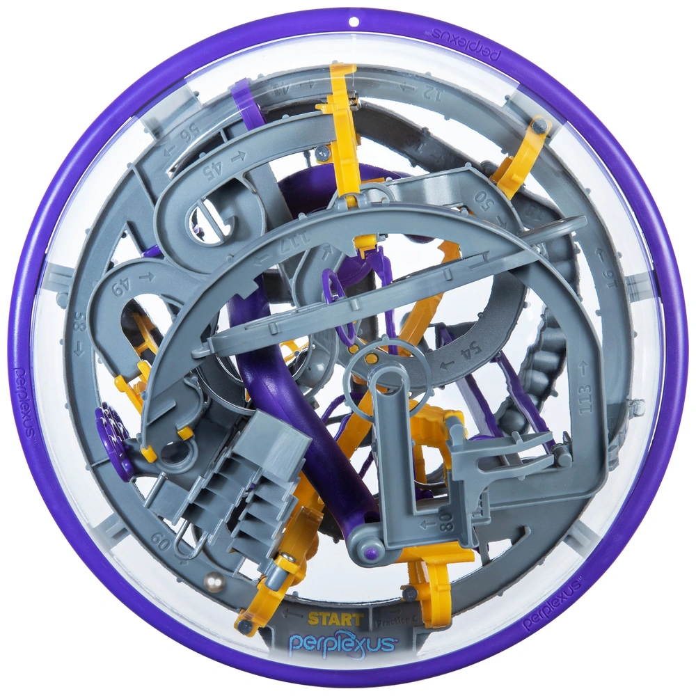 Labyrinthe 3D à Bille – Puzzle D’équilibre 3-8 Ans – 24 étapes, 360° – Casse-tête éducatif
