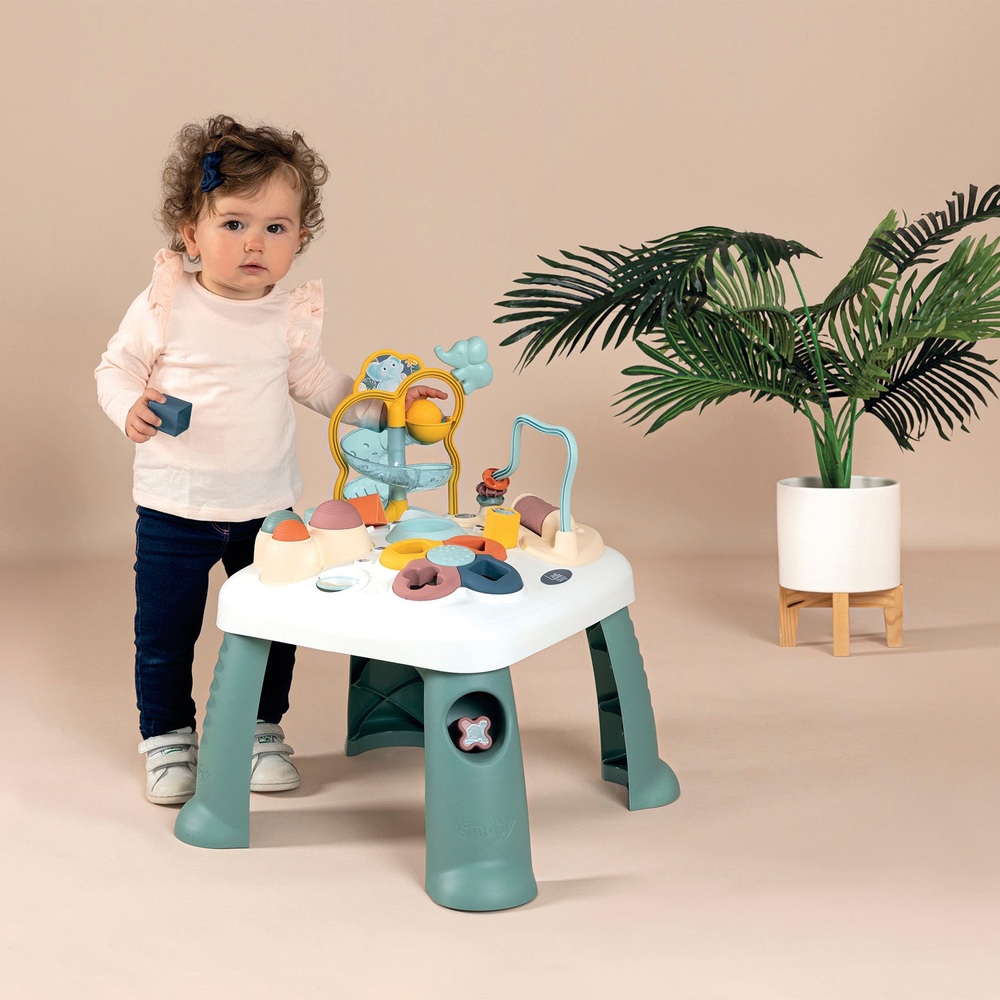 Vtech baby - table d'activites evolutive nature bois®, jouets 1er age