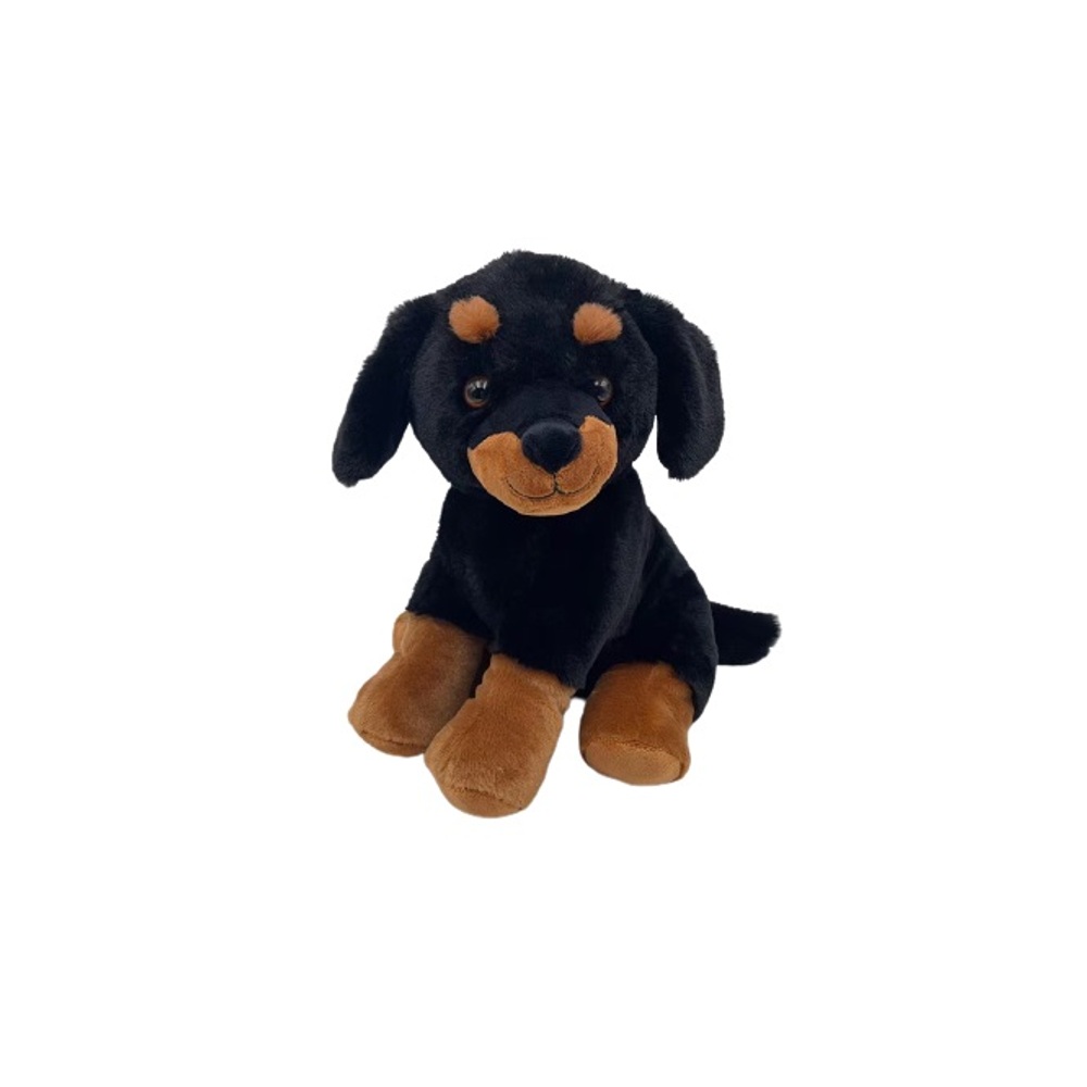 peluche chien rottweiler