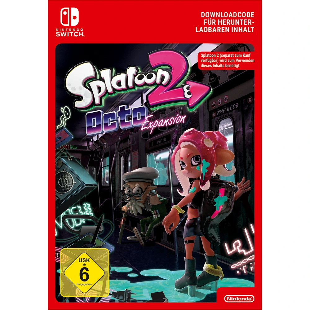 Nintendo Switch Splatoon 2 Octo Expansion Download Code | Smyths