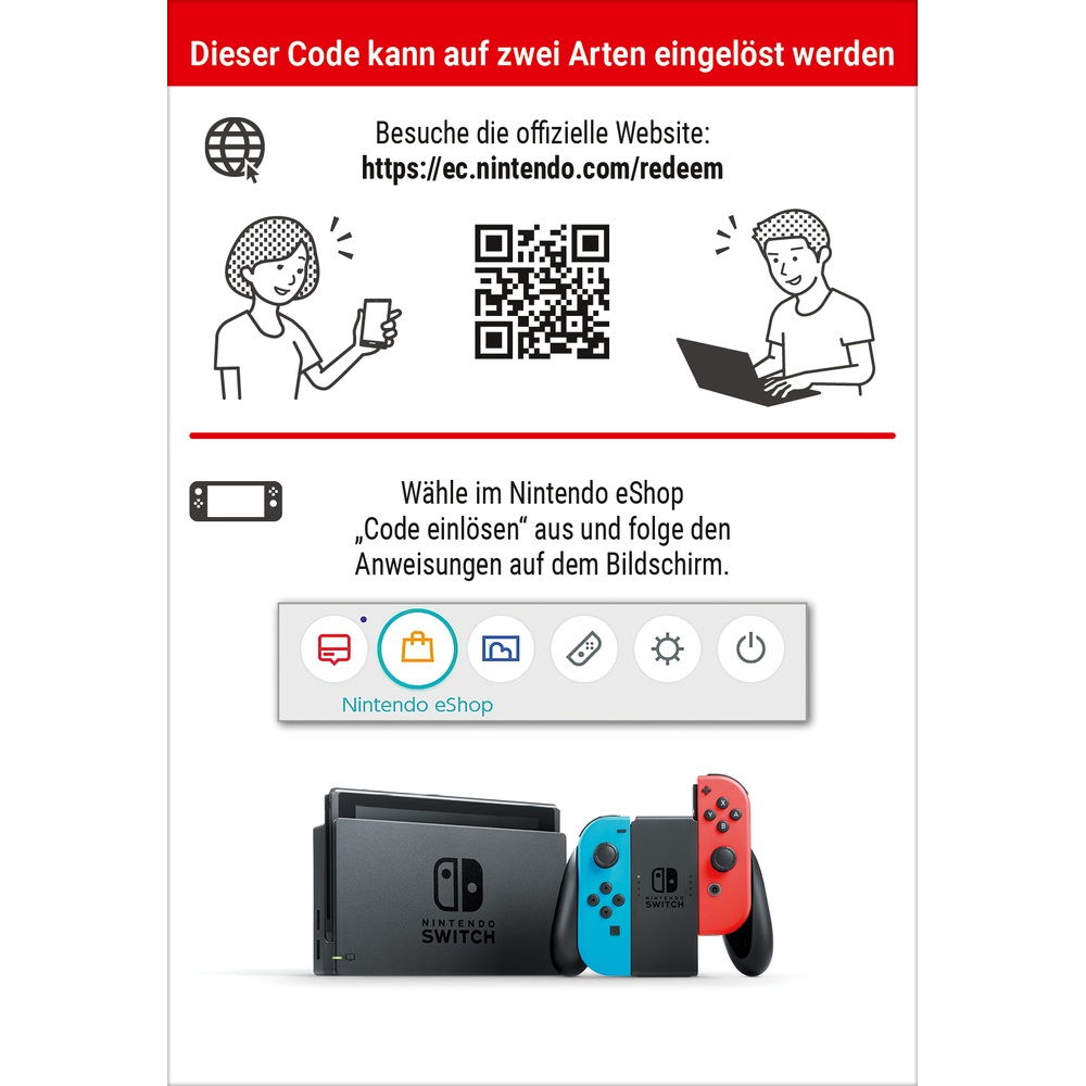 Nintendo Switch 3-monatige Schweiz Mitgliedschaft Smyths Toys | Aktivierungs-Code Online