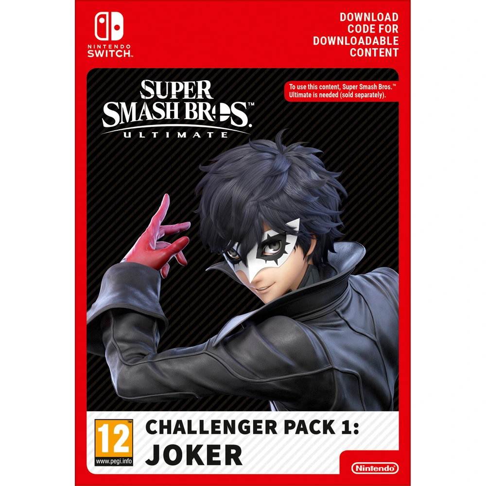Super Smash Ultimate Joker Challenger Pack Nintendo